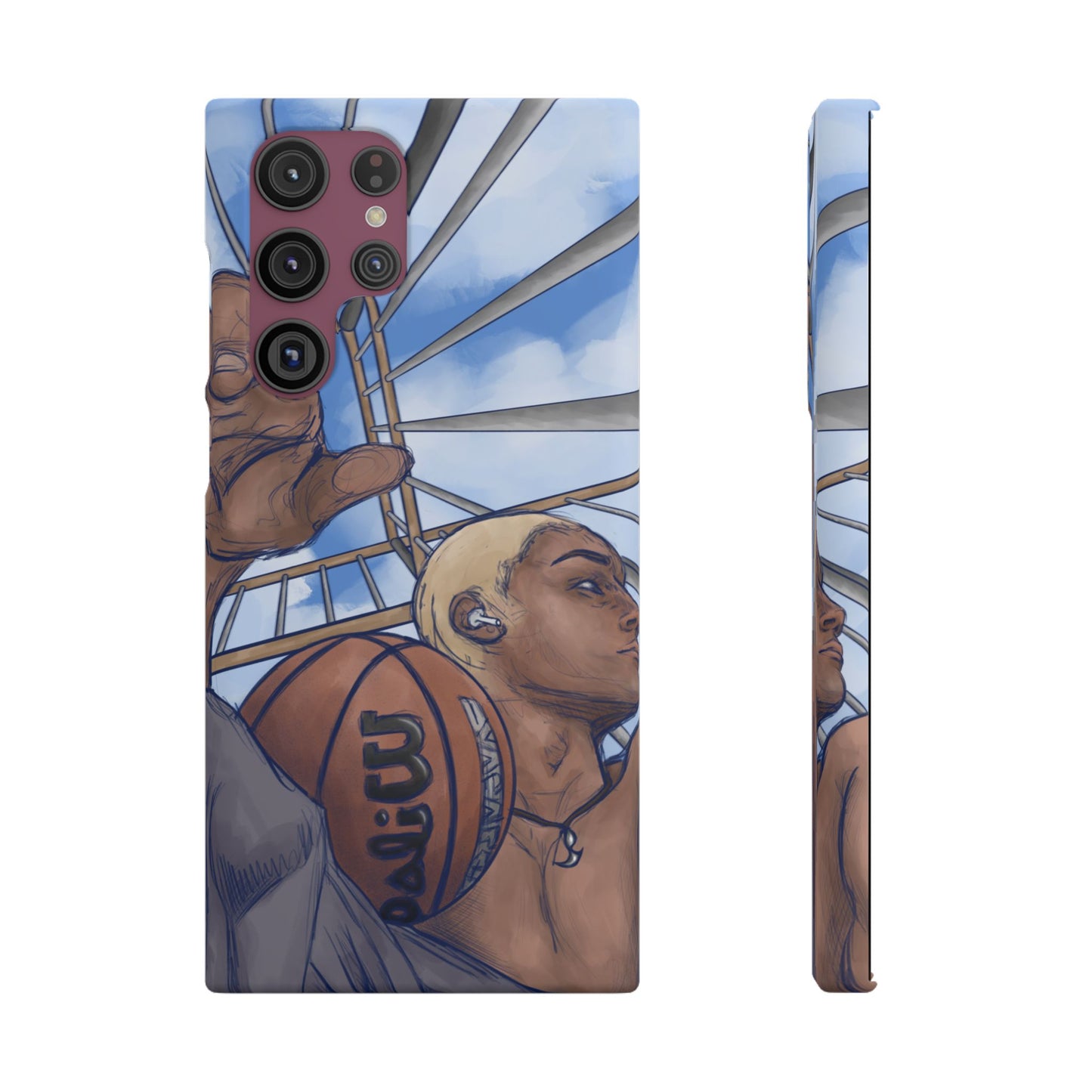 "Courtside Vibes" - natis_art_