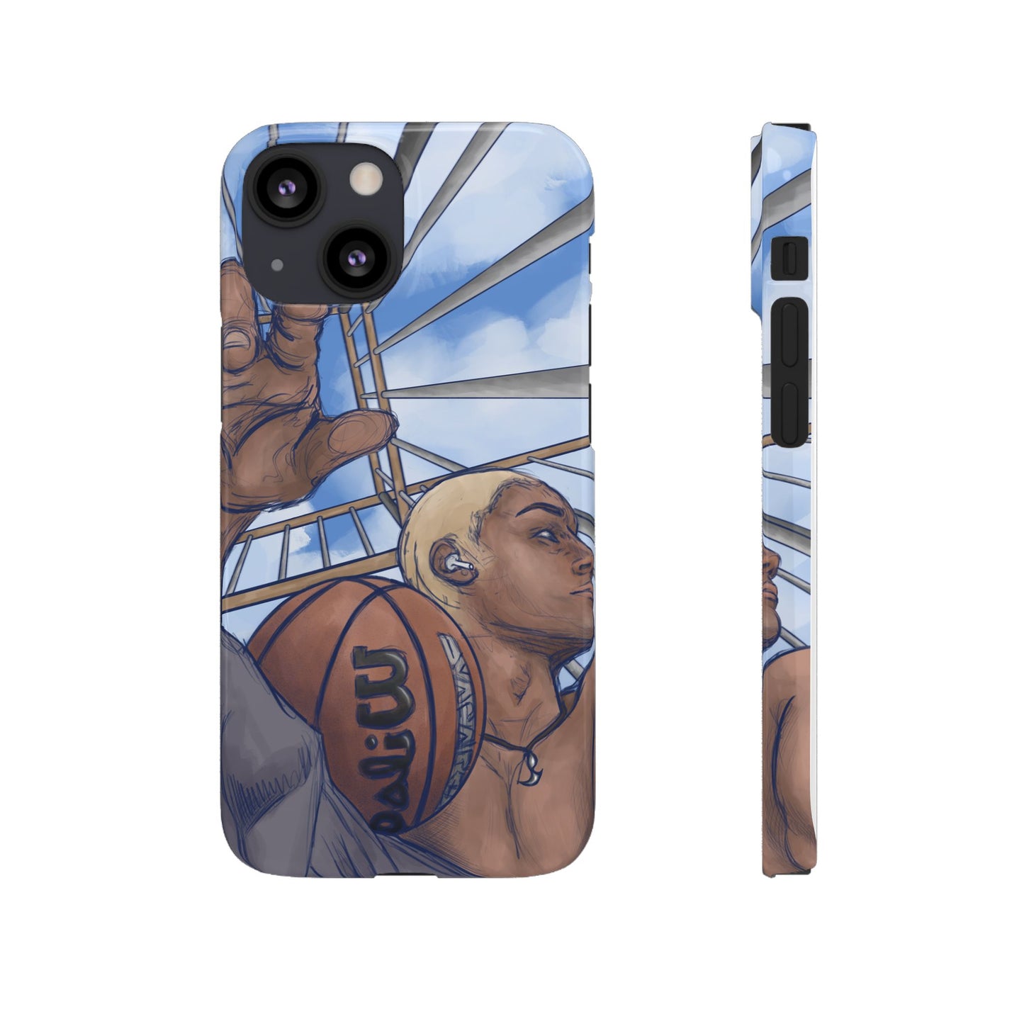 "Courtside Vibes" - natis_art_