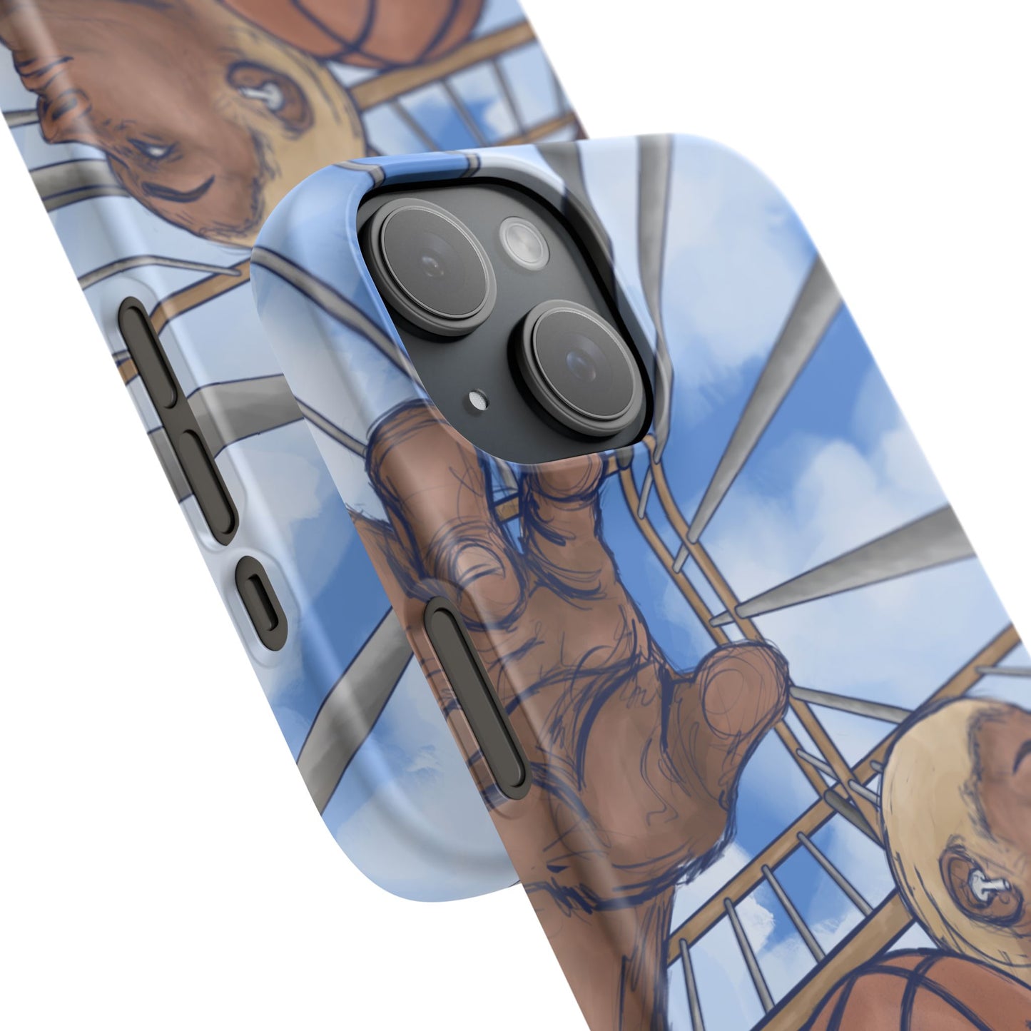 "Courtside Vibes" - natis_art_