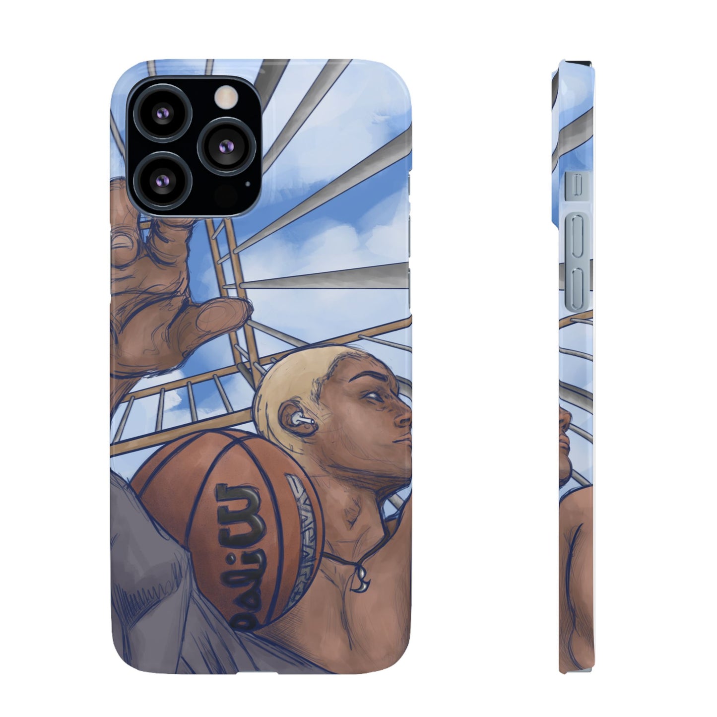 "Courtside Vibes" - natis_art_