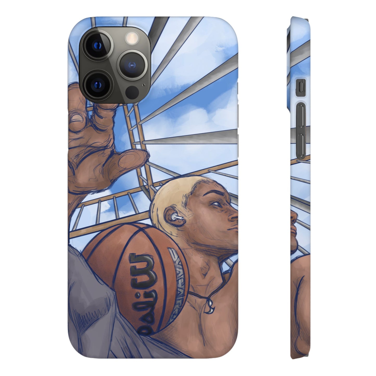 "Courtside Vibes" - natis_art_