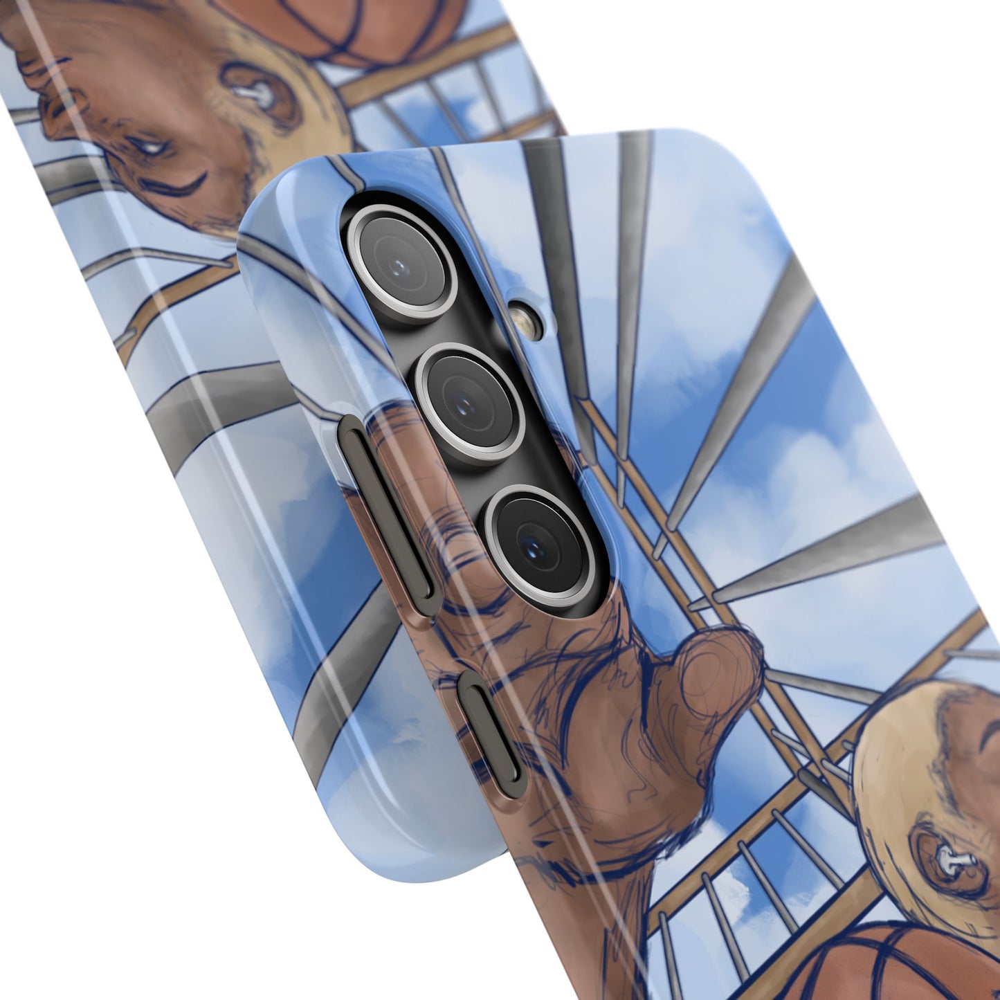 "Courtside Vibes" - natis_art_