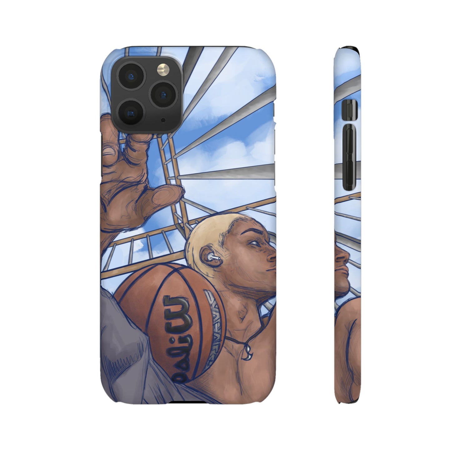 "Courtside Vibes" - natis_art_