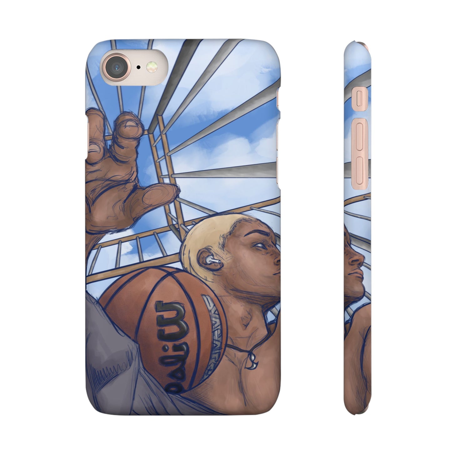 "Courtside Vibes" - natis_art_