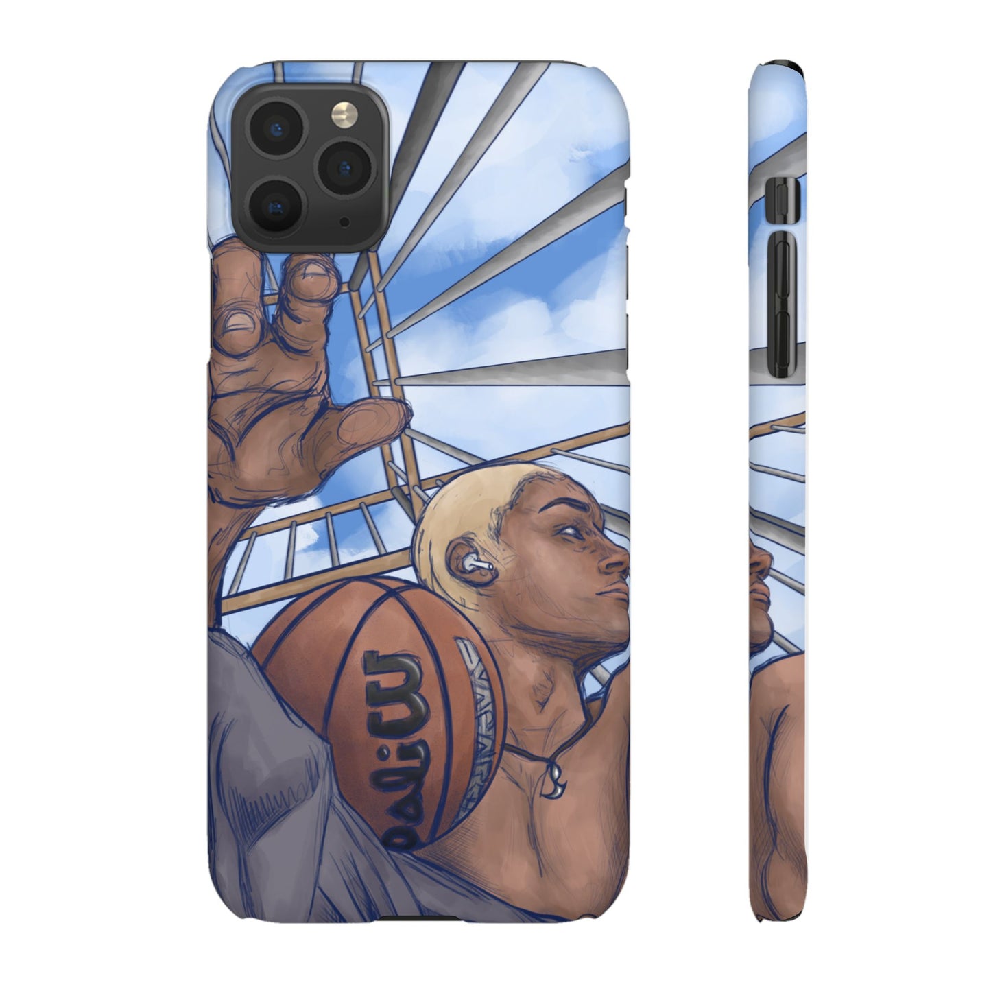 "Courtside Vibes" - natis_art_