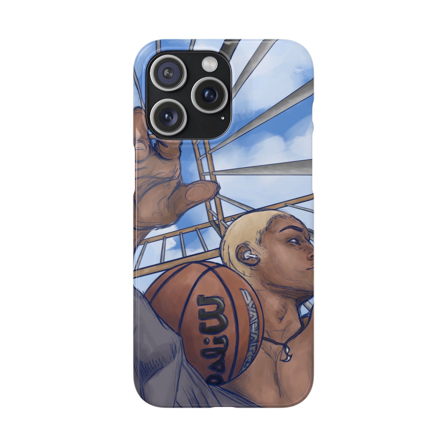 "Courtside Vibes" - natis_art_