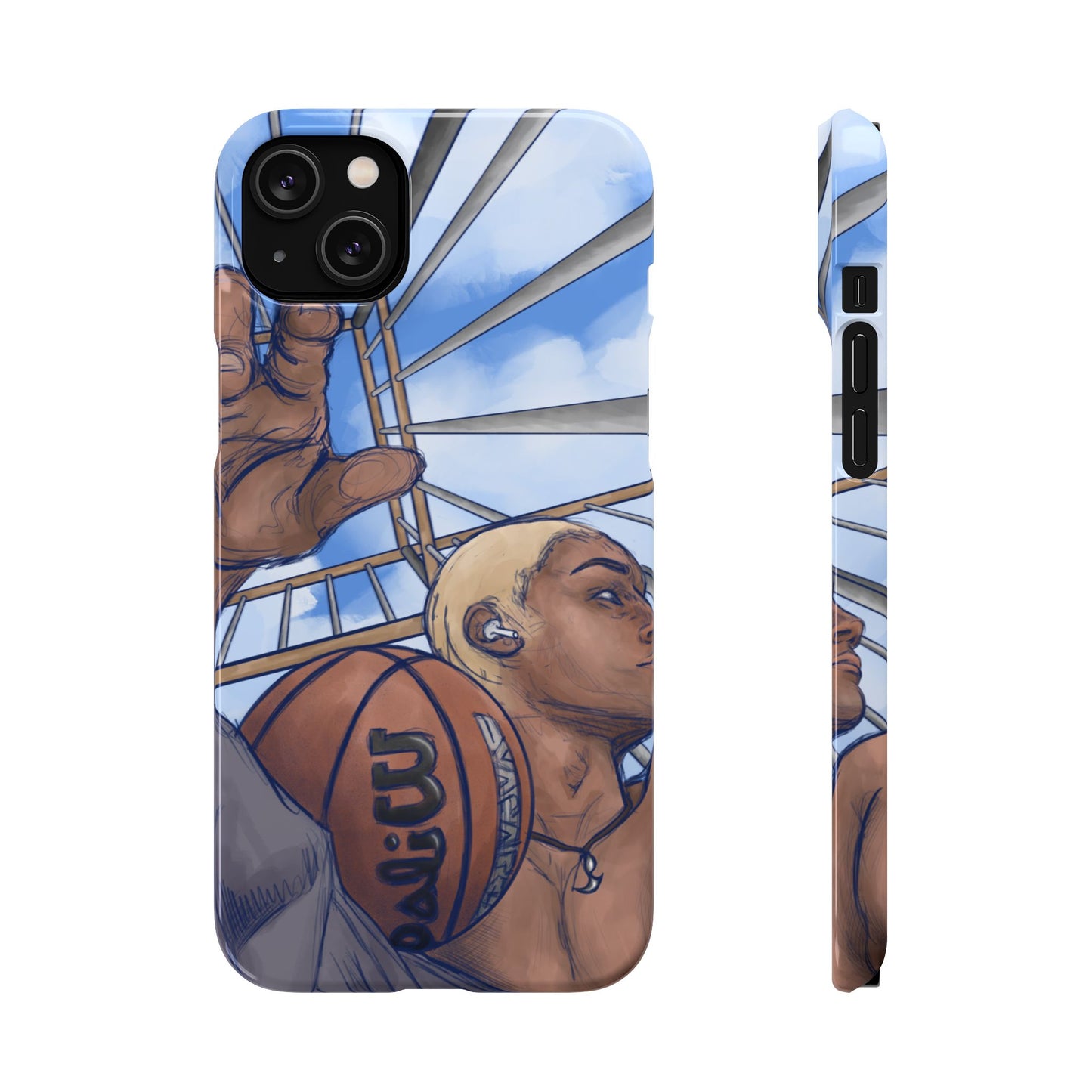 "Courtside Vibes" - natis_art_