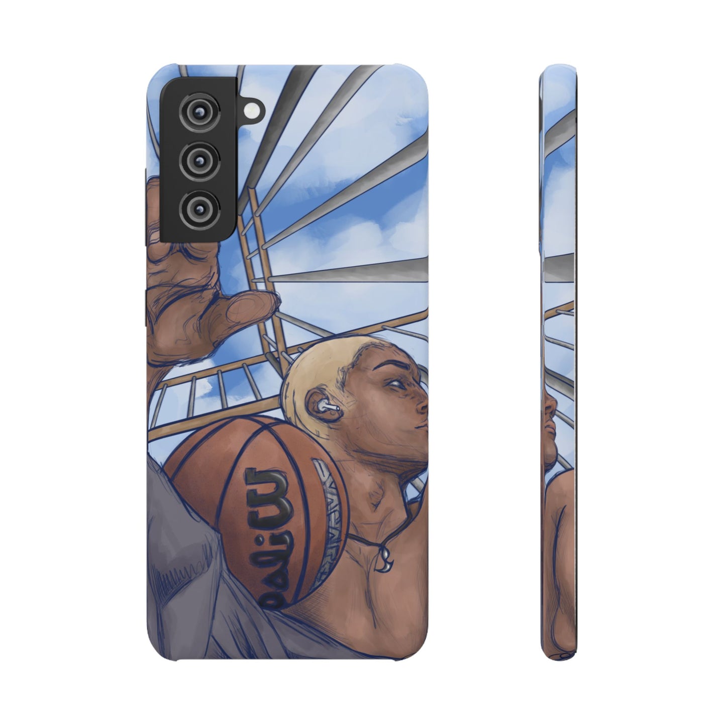 "Courtside Vibes" - natis_art_