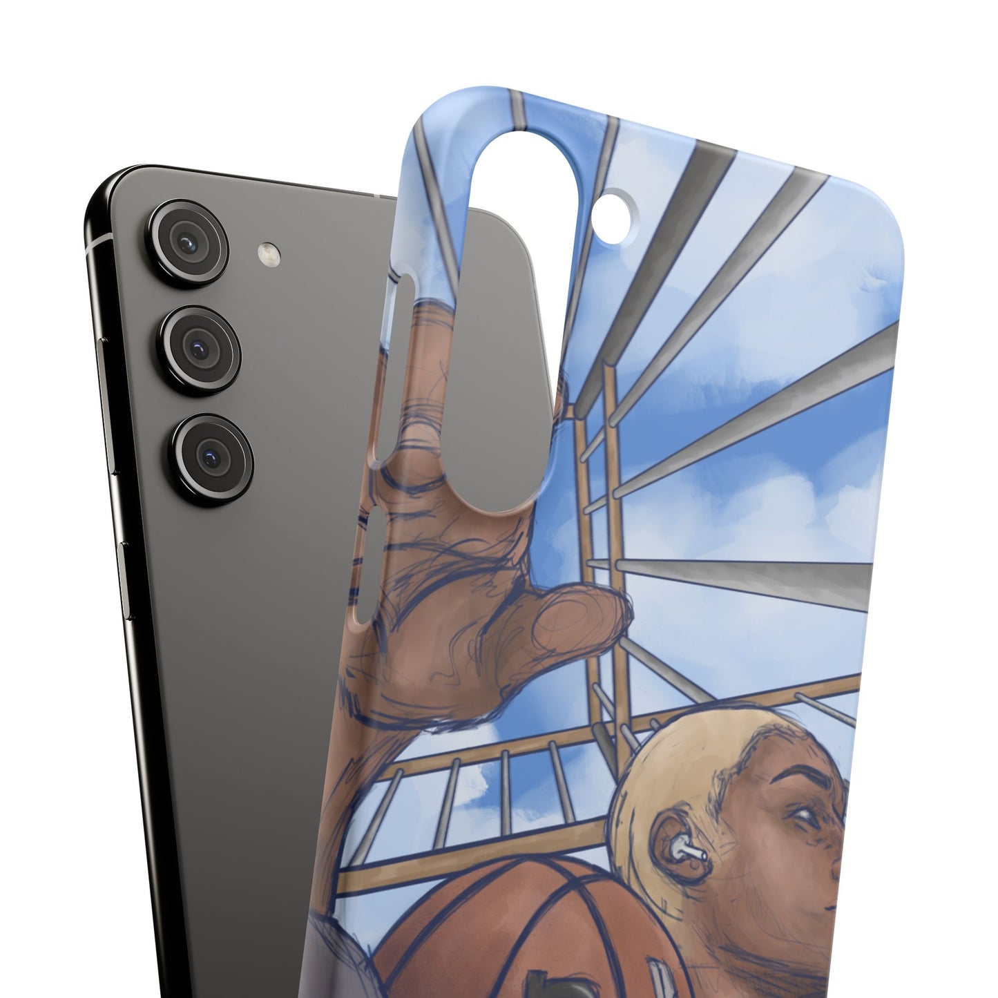 "Courtside Vibes" - natis_art_