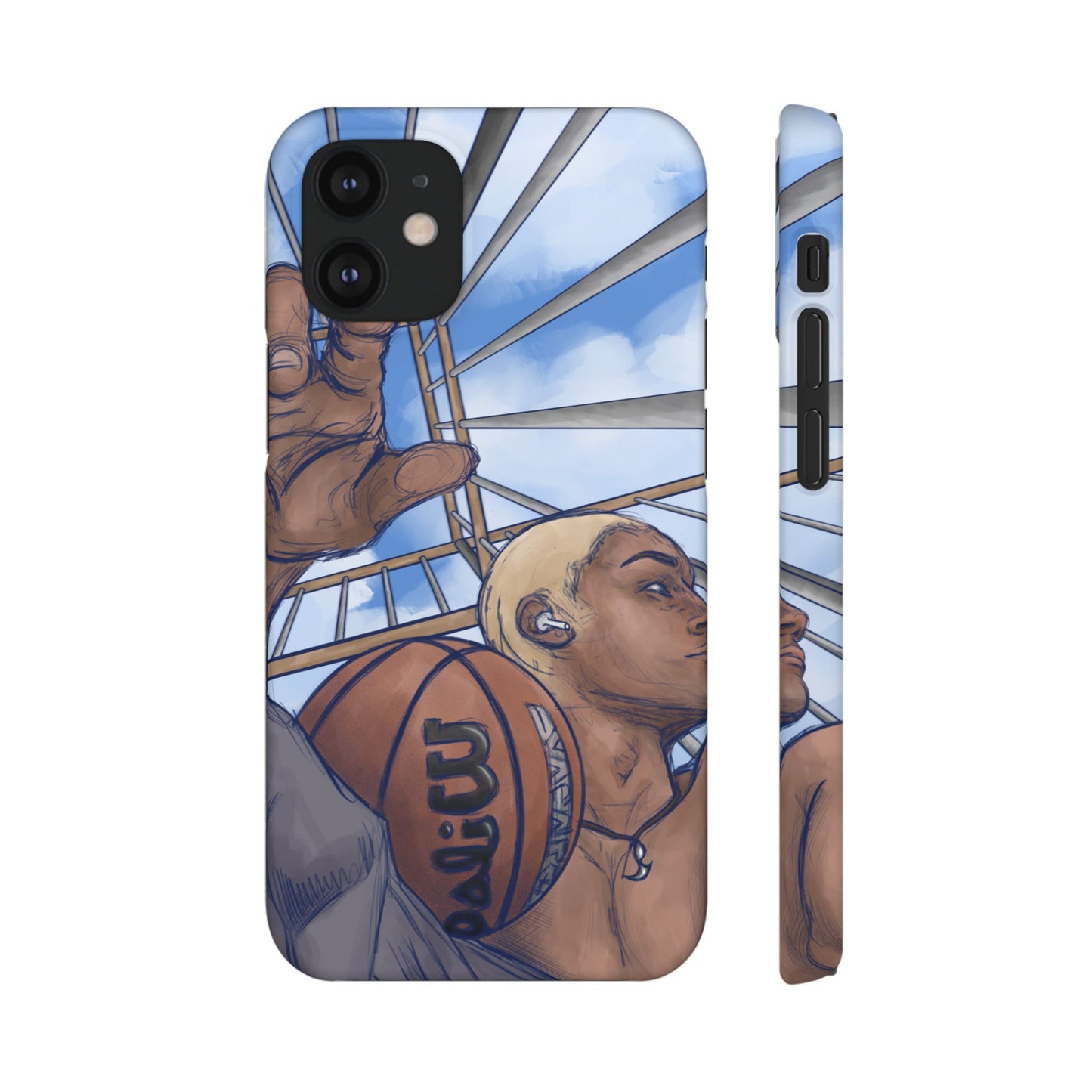 "Courtside Vibes" - natis_art_