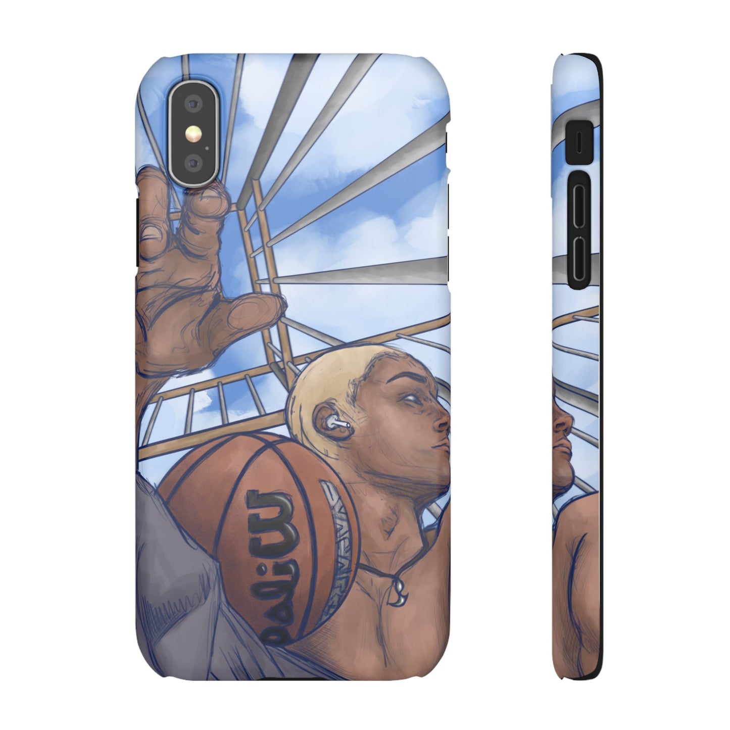 "Courtside Vibes" - natis_art_