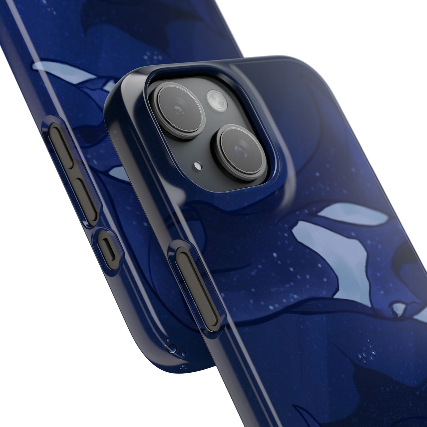 Ocean-Inspired Snap Case | Vibrant Manta Ray design