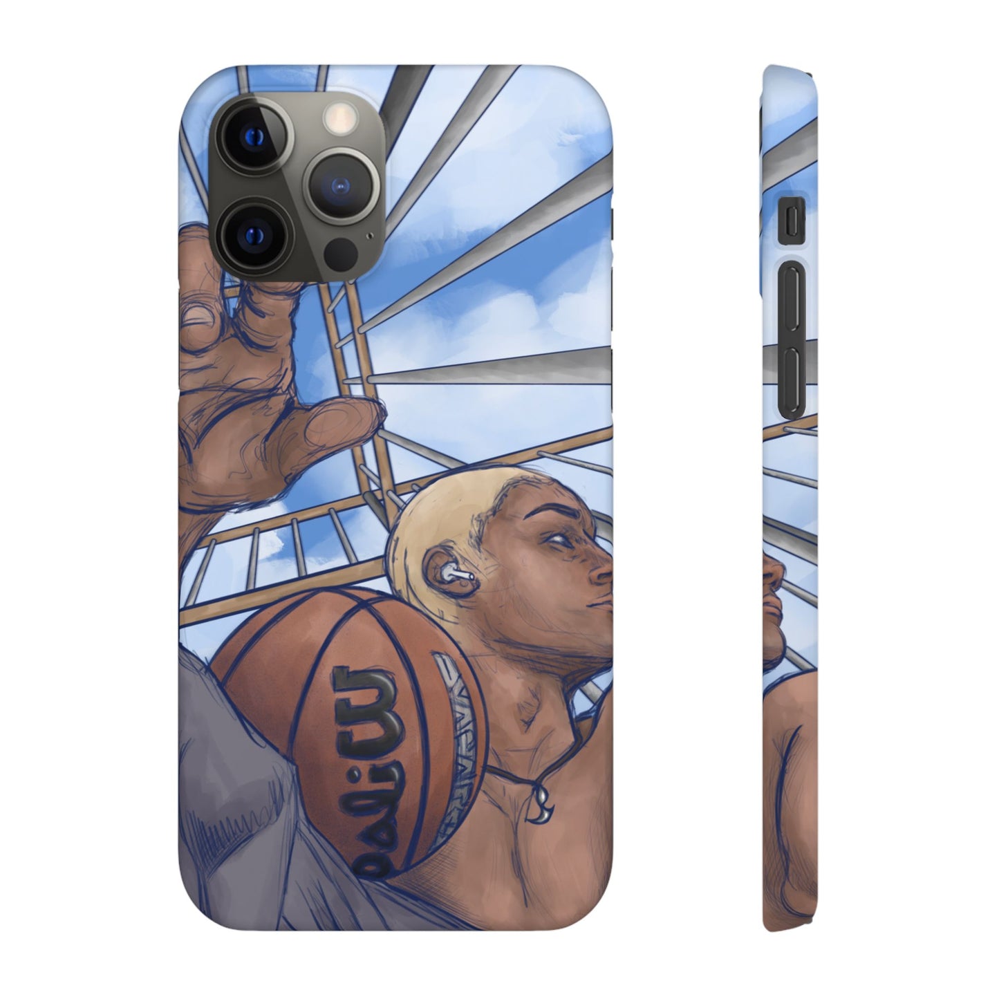 "Courtside Vibes" - natis_art_