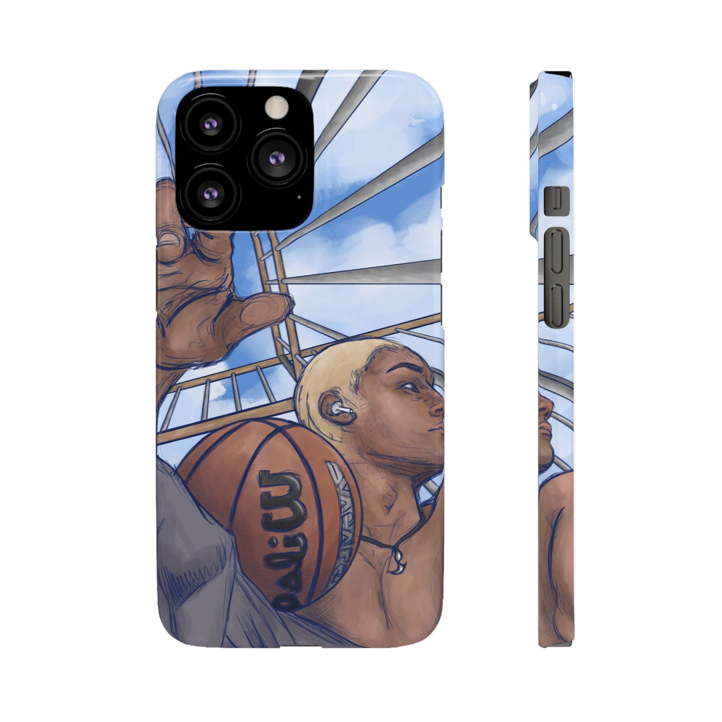 "Courtside Vibes" - natis_art_