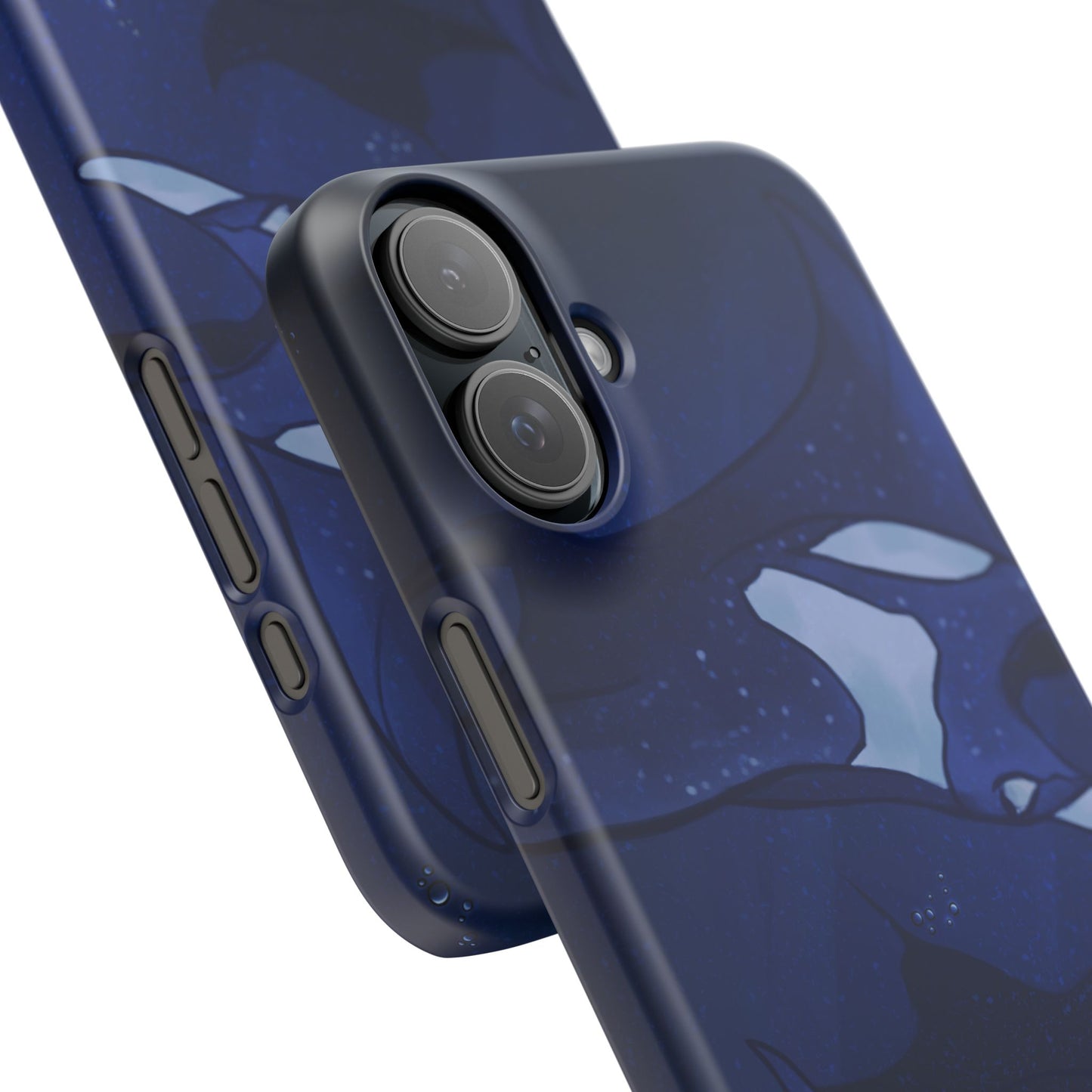 Ocean-Inspired Snap Case | Vibrant Manta Ray design