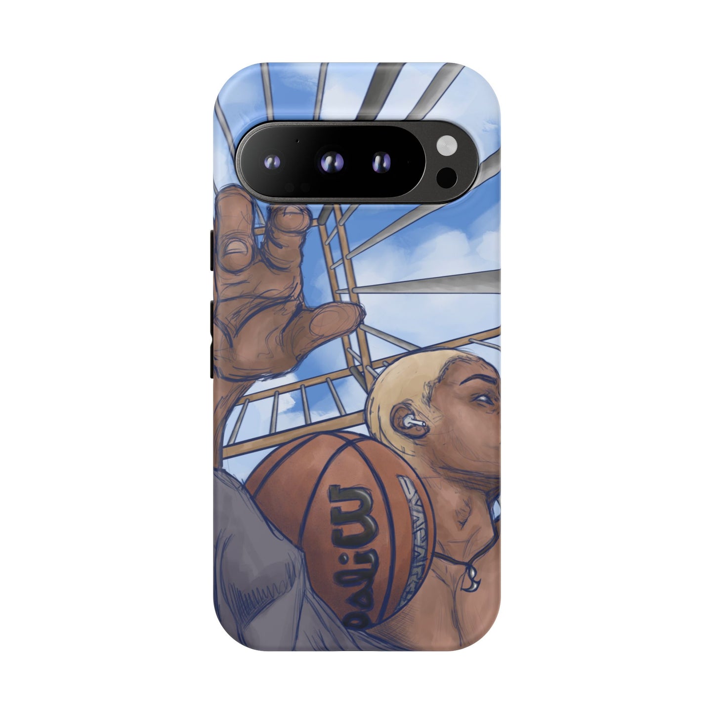 "Courtside Vibes" - natis_art_