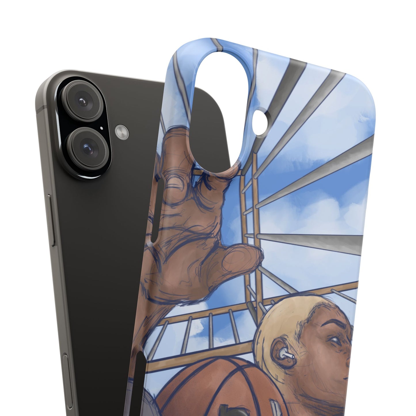 "Courtside Vibes" - natis_art_