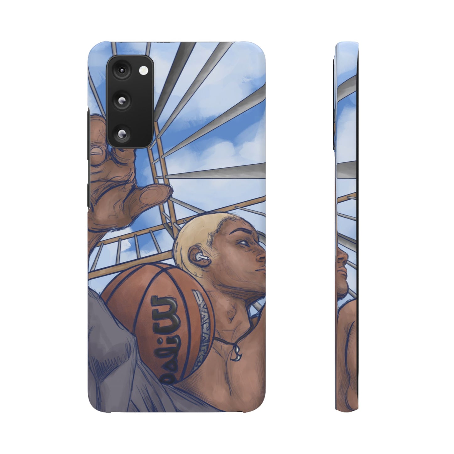 "Courtside Vibes" - natis_art_