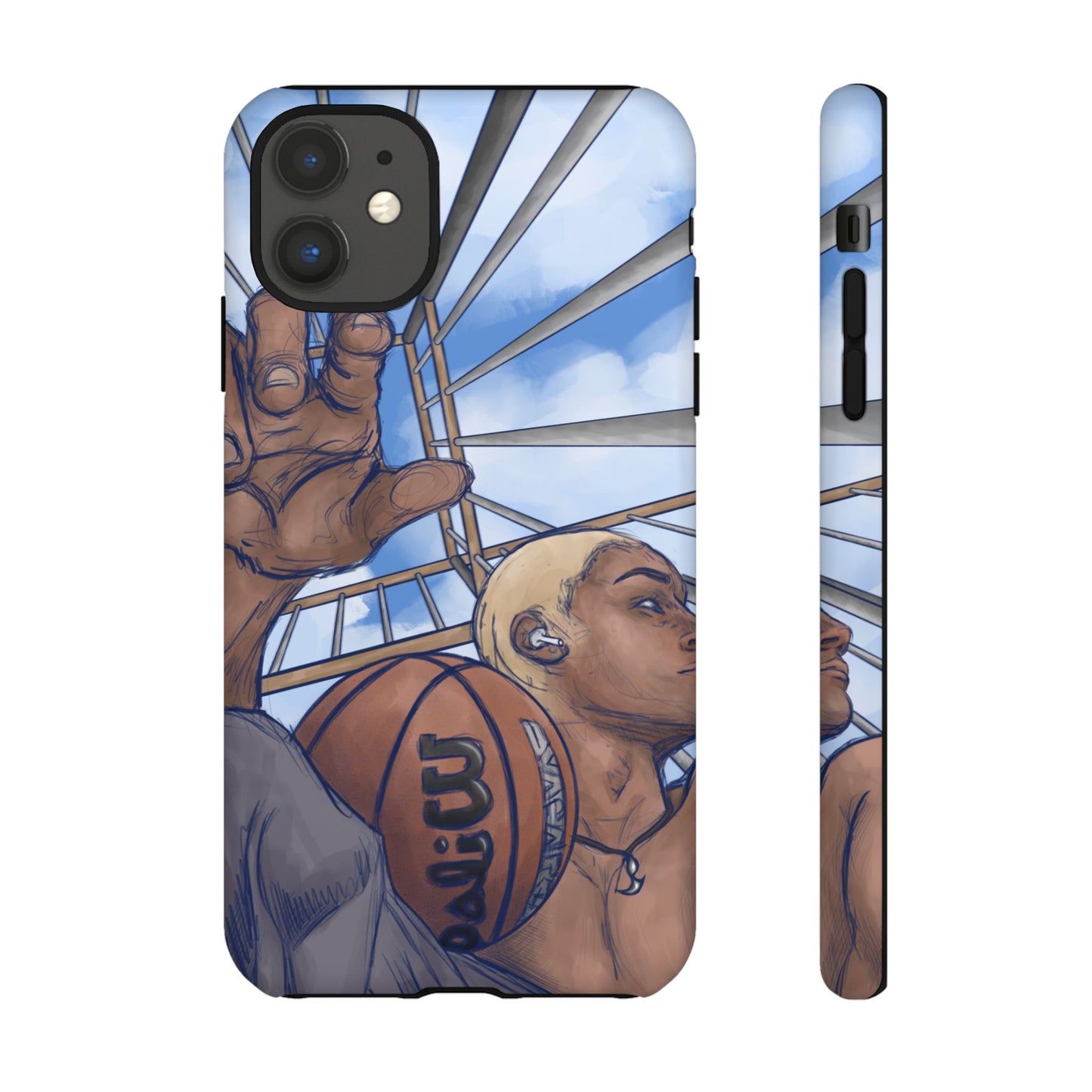 "Courtside Vibes" - natis_art_