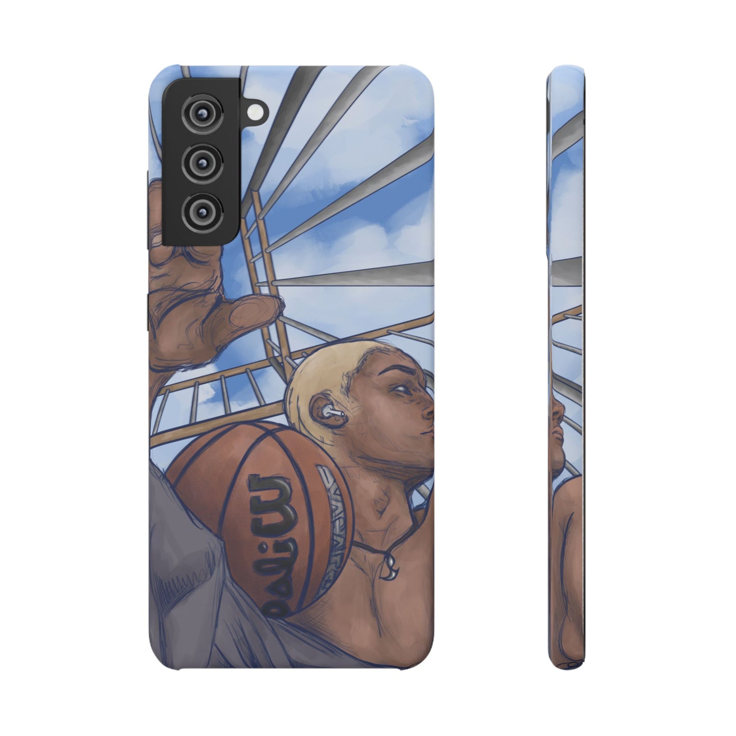 "Courtside Vibes" - natis_art_