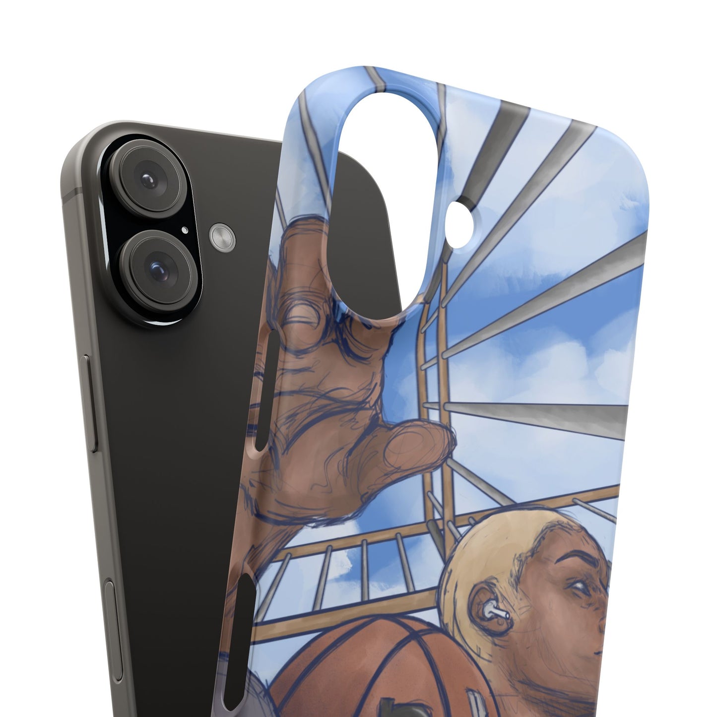 "Courtside Vibes" - natis_art_