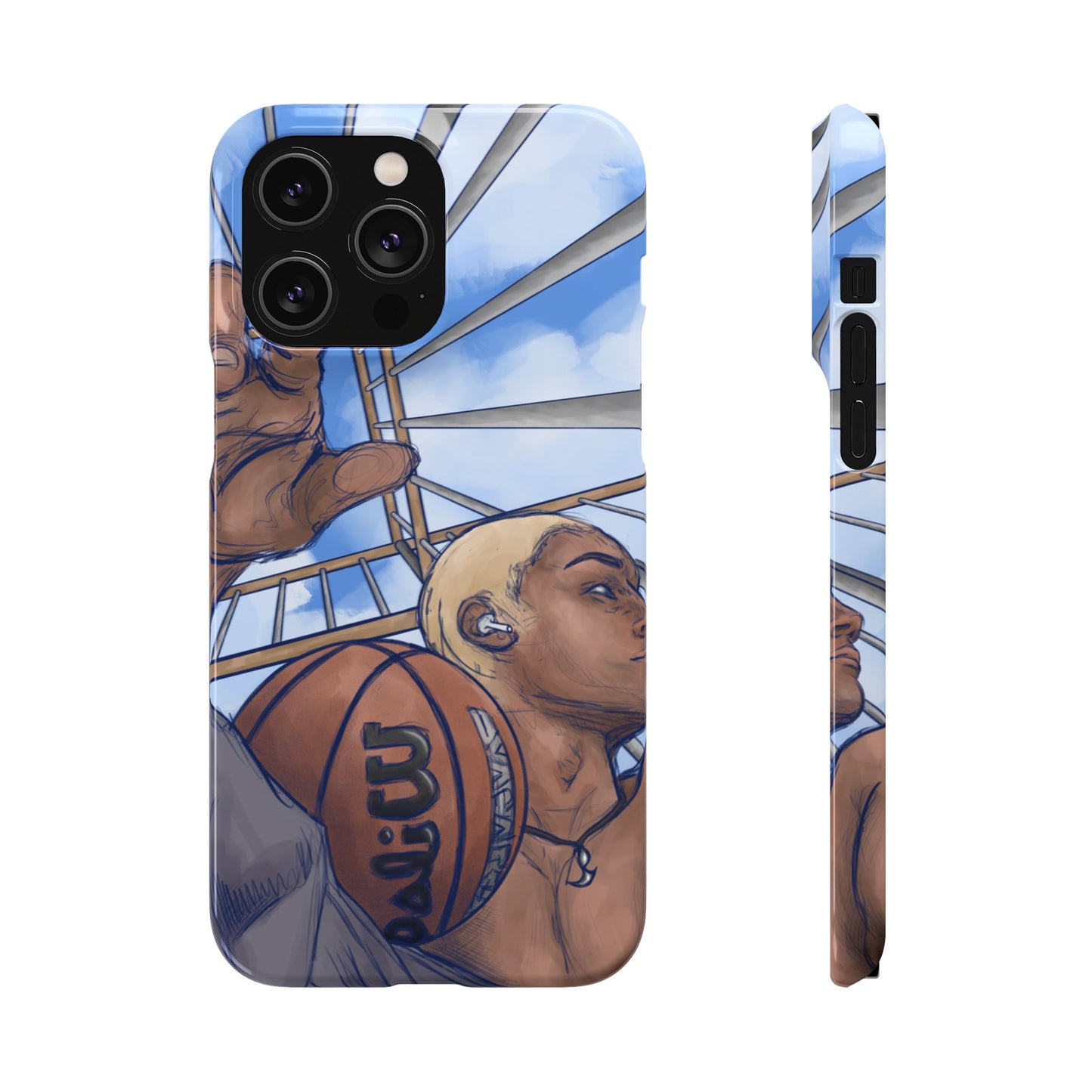 "Courtside Vibes" - natis_art_