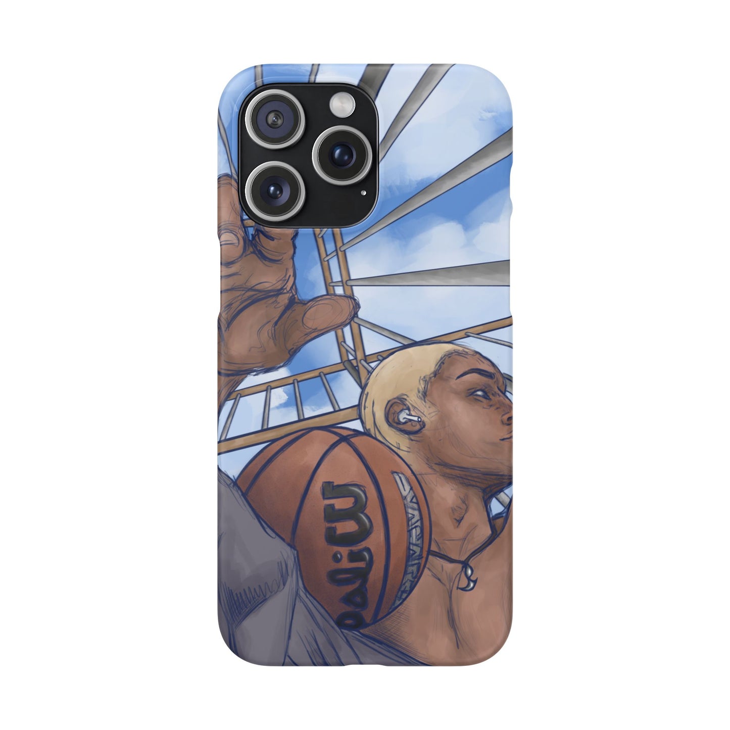 "Courtside Vibes" - natis_art_