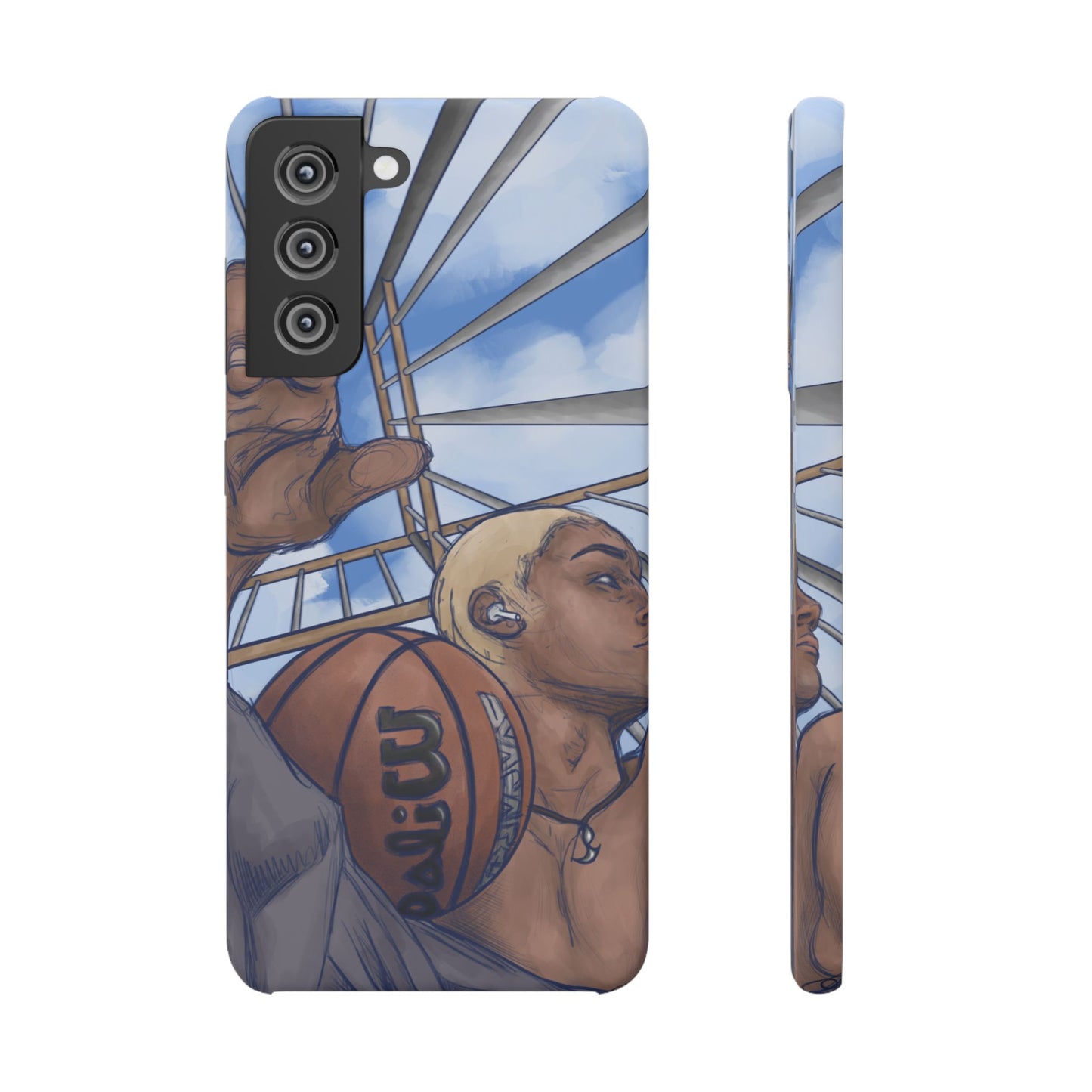 "Courtside Vibes" - natis_art_