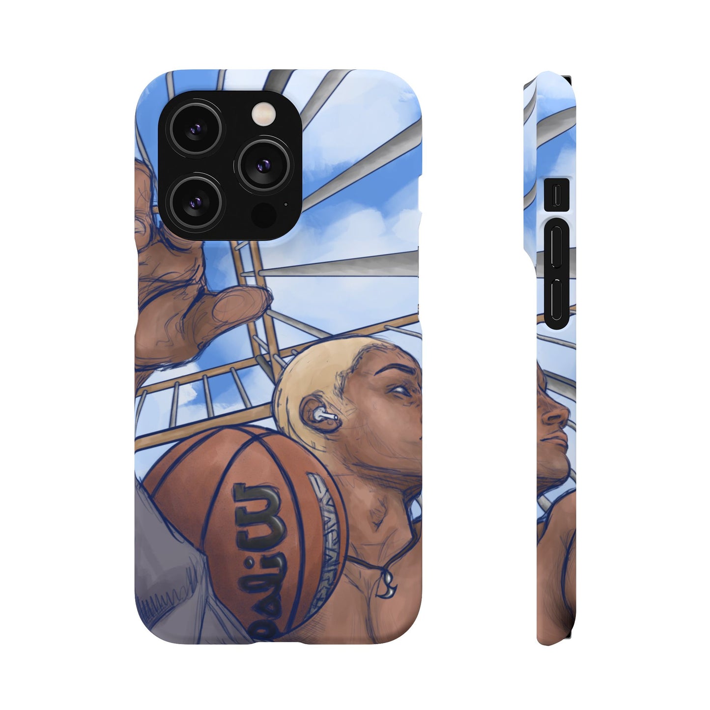 "Courtside Vibes" - natis_art_