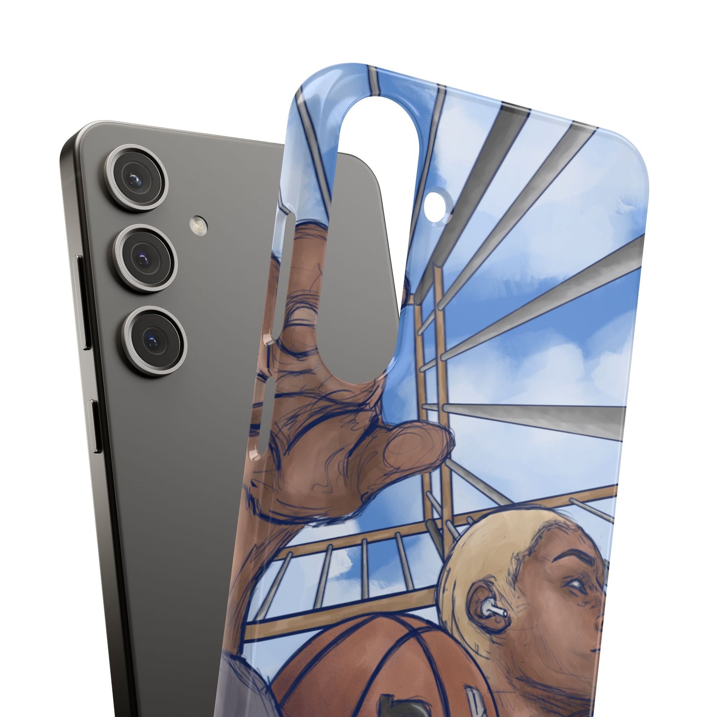 "Courtside Vibes" - natis_art_