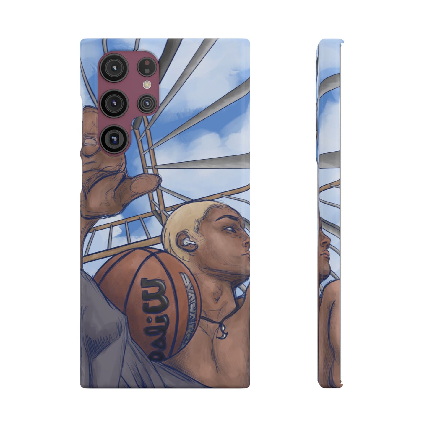 "Courtside Vibes" - natis_art_