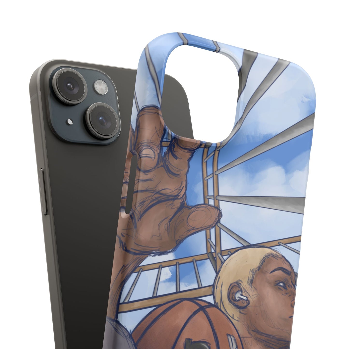 "Courtside Vibes" - natis_art_