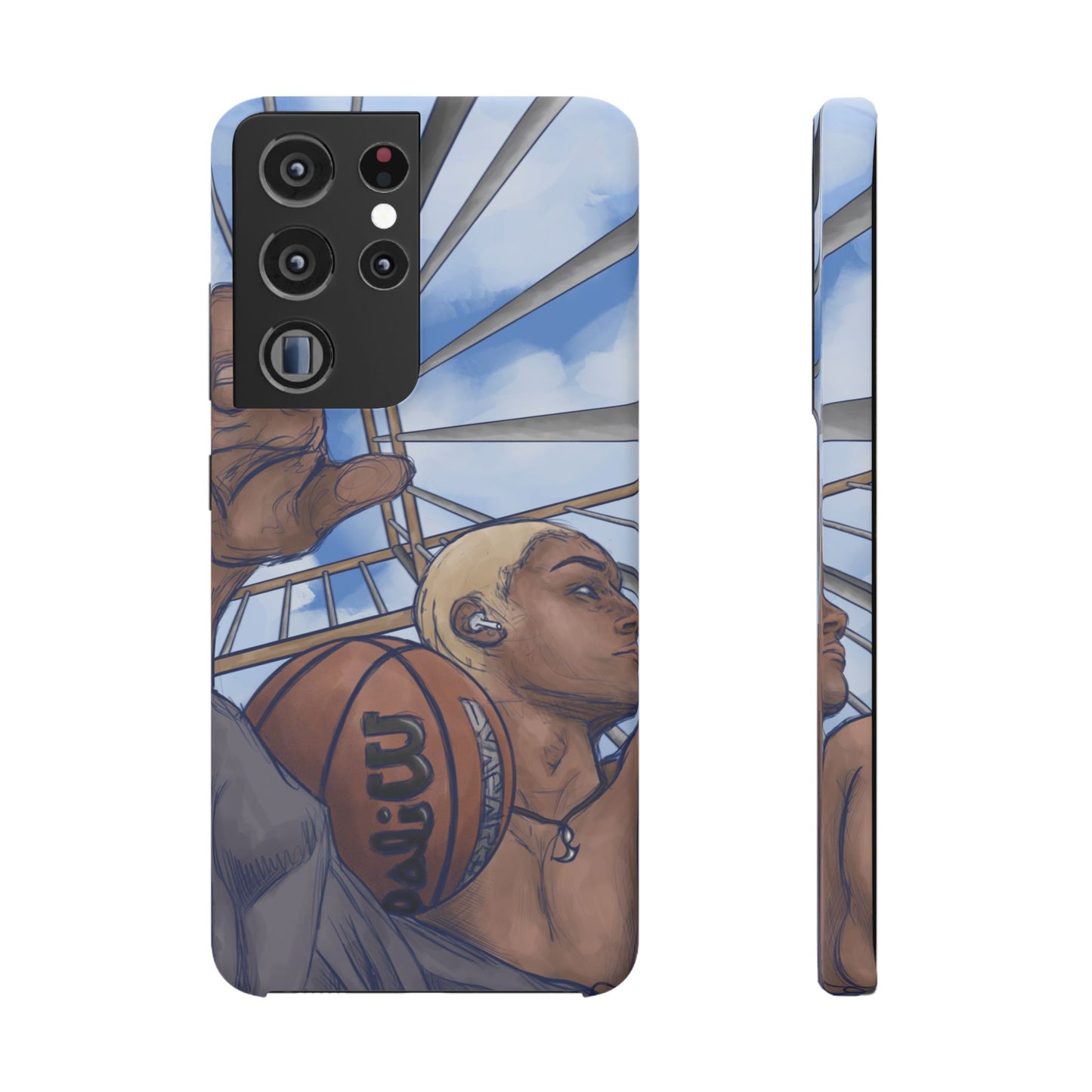 "Courtside Vibes" - natis_art_