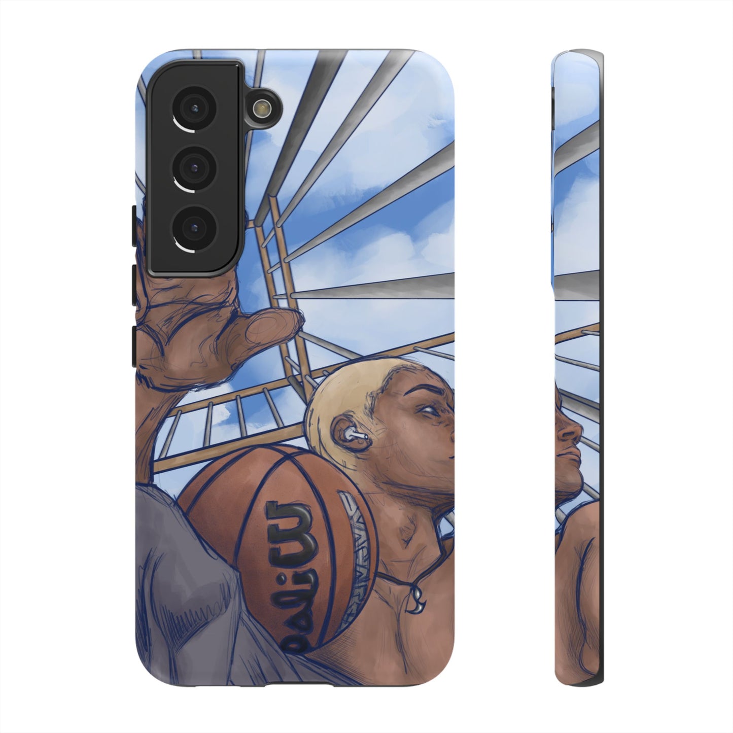 "Courtside Vibes" - natis_art_