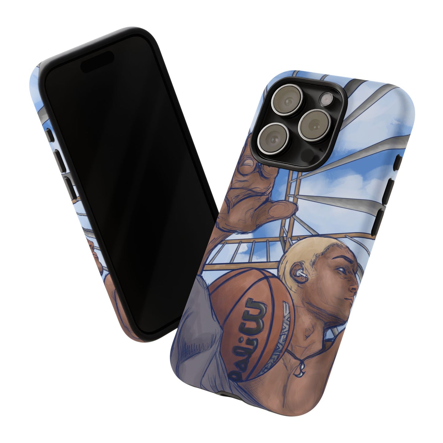 "Courtside Vibes" - natis_art_