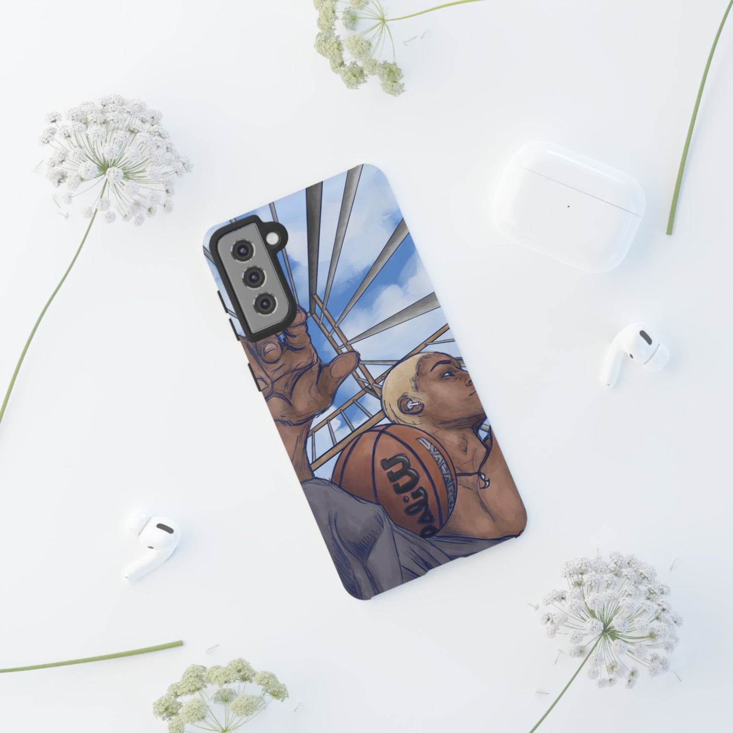 "Courtside Vibes" - natis_art_