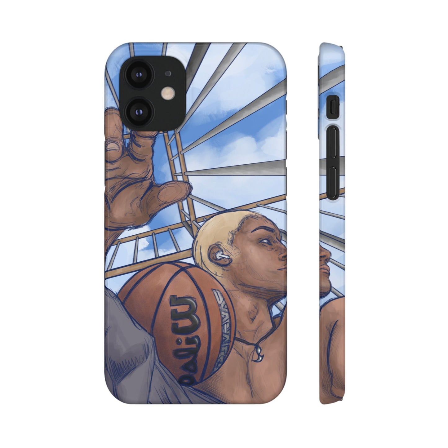 "Courtside Vibes" - natis_art_