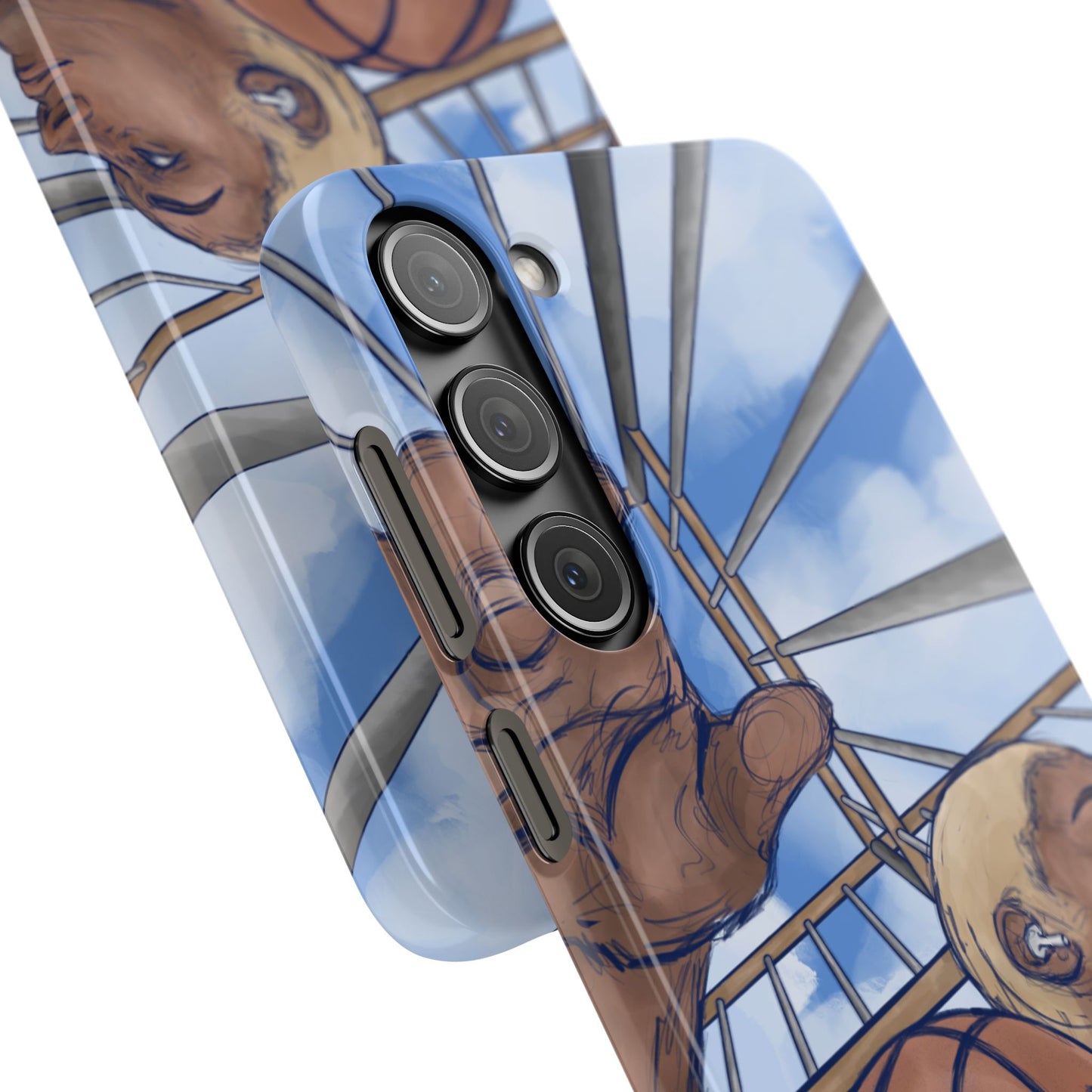 "Courtside Vibes" - natis_art_