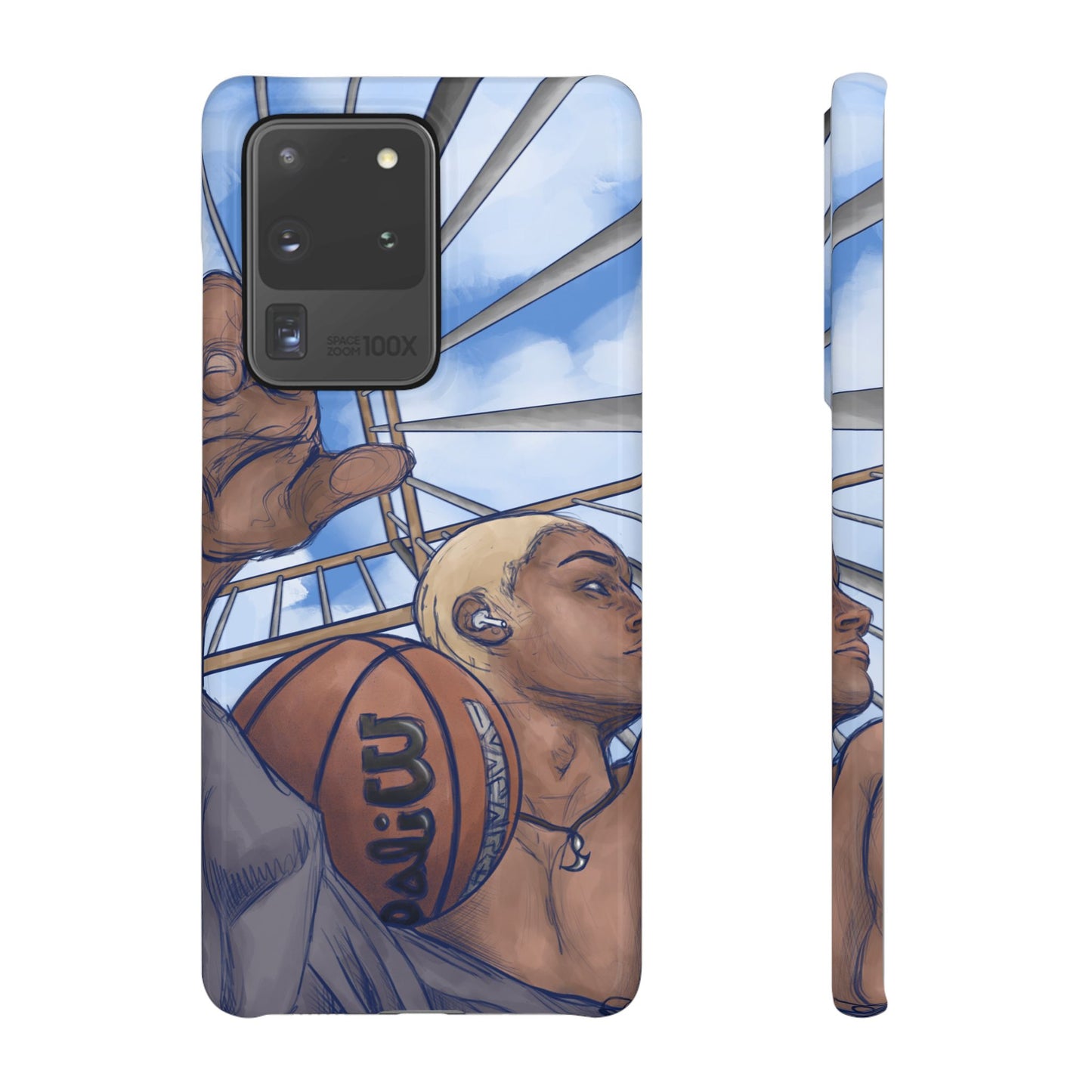 "Courtside Vibes" - natis_art_