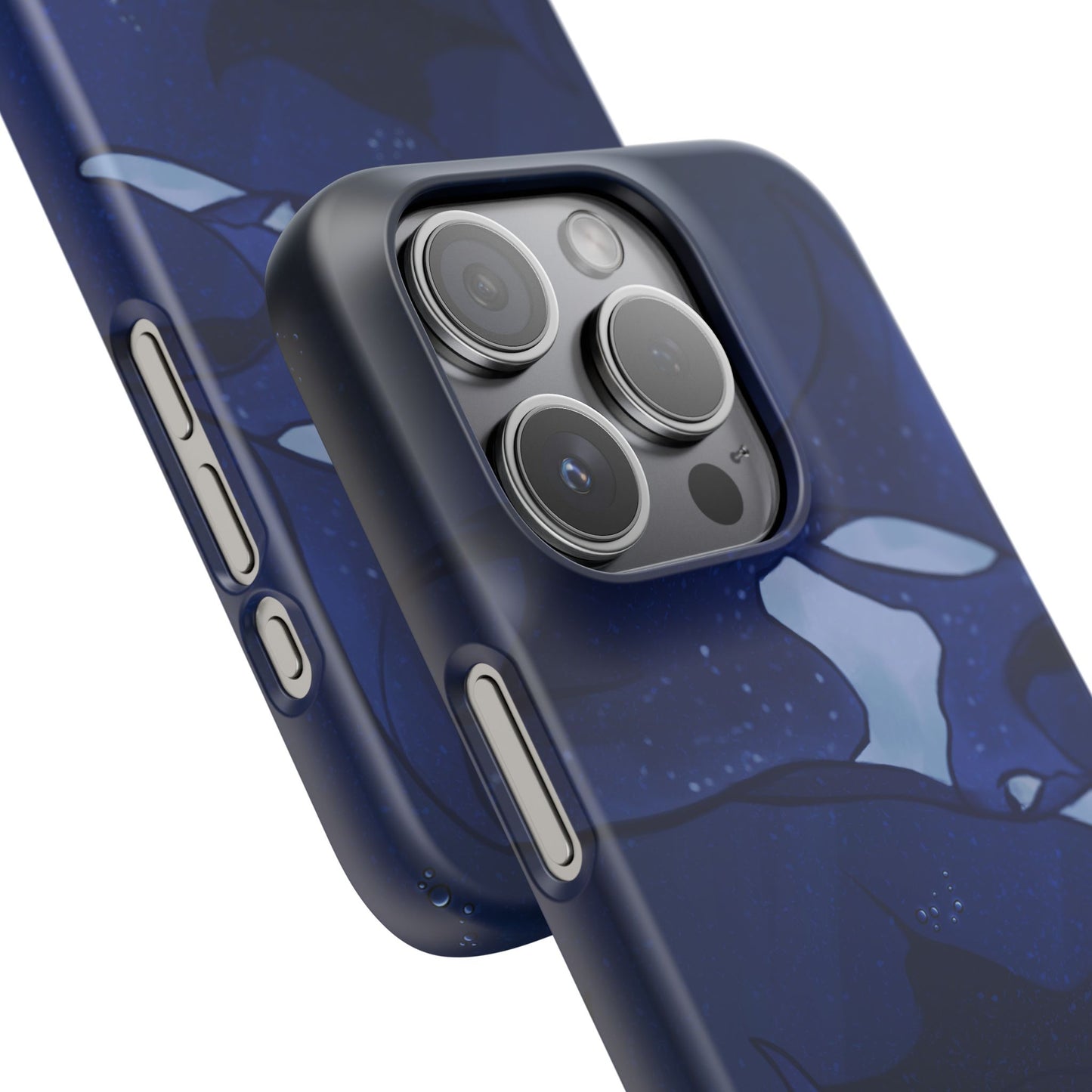 Ocean-Inspired Snap Case | Vibrant Manta Ray design