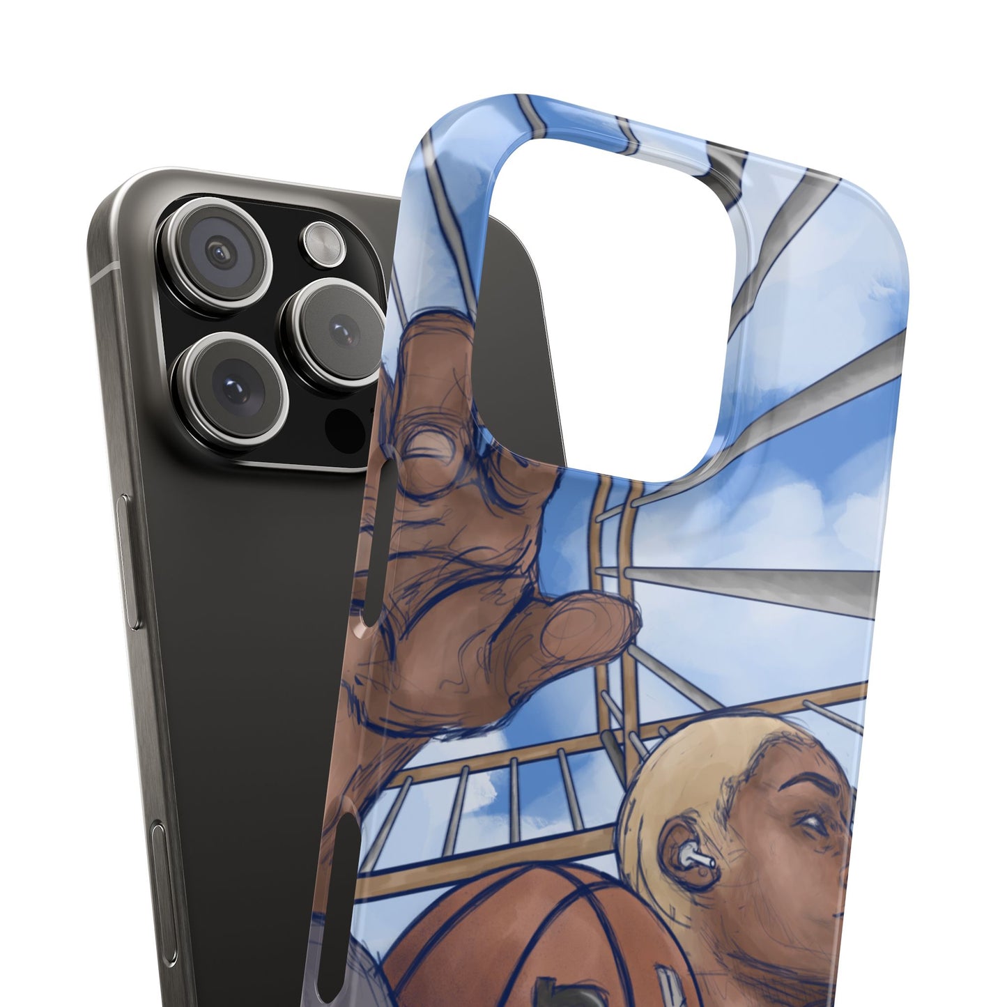 "Courtside Vibes" - natis_art_