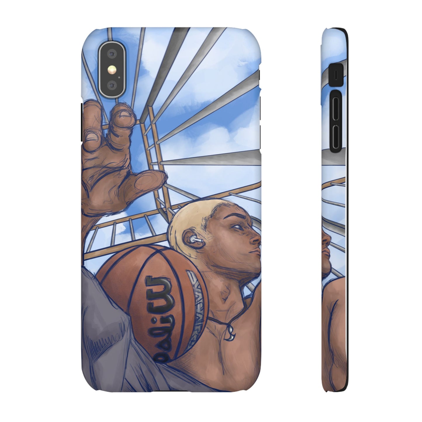 "Courtside Vibes" - natis_art_