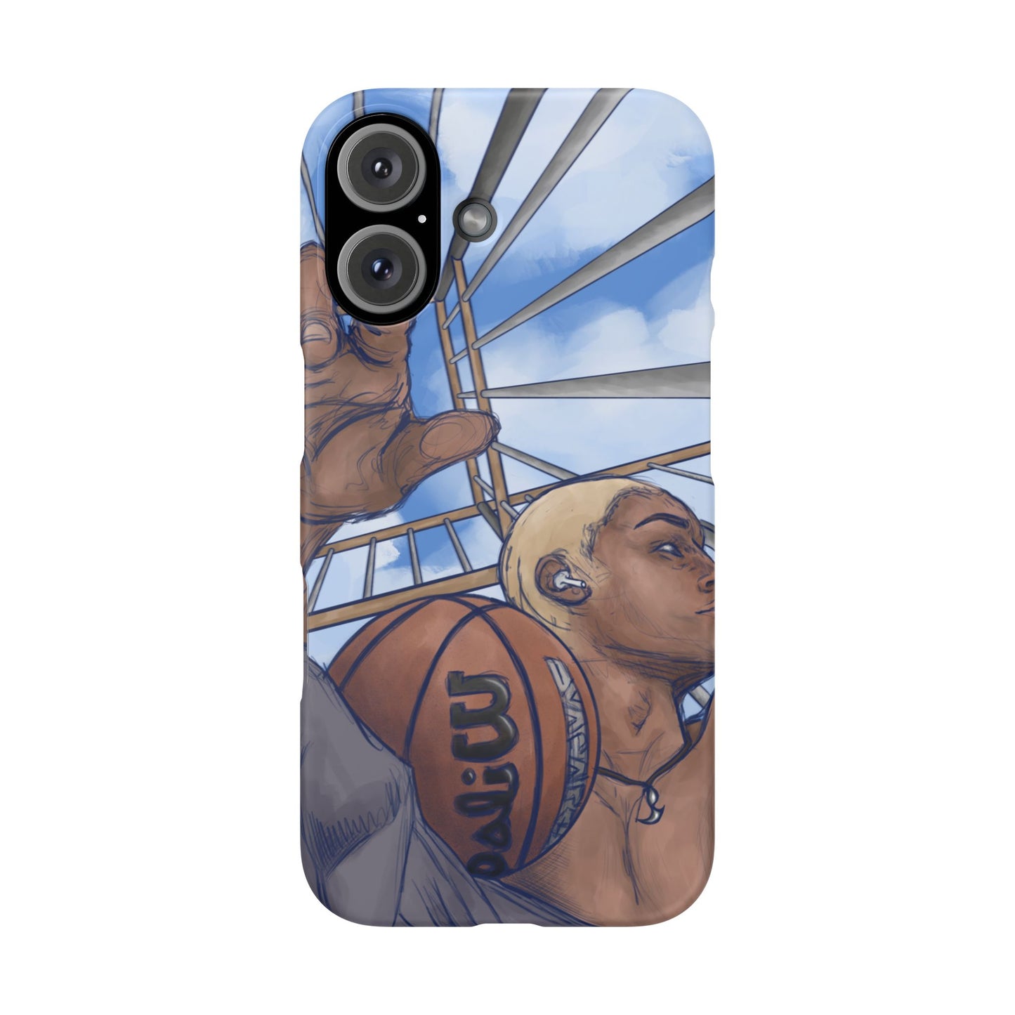 "Courtside Vibes" - natis_art_