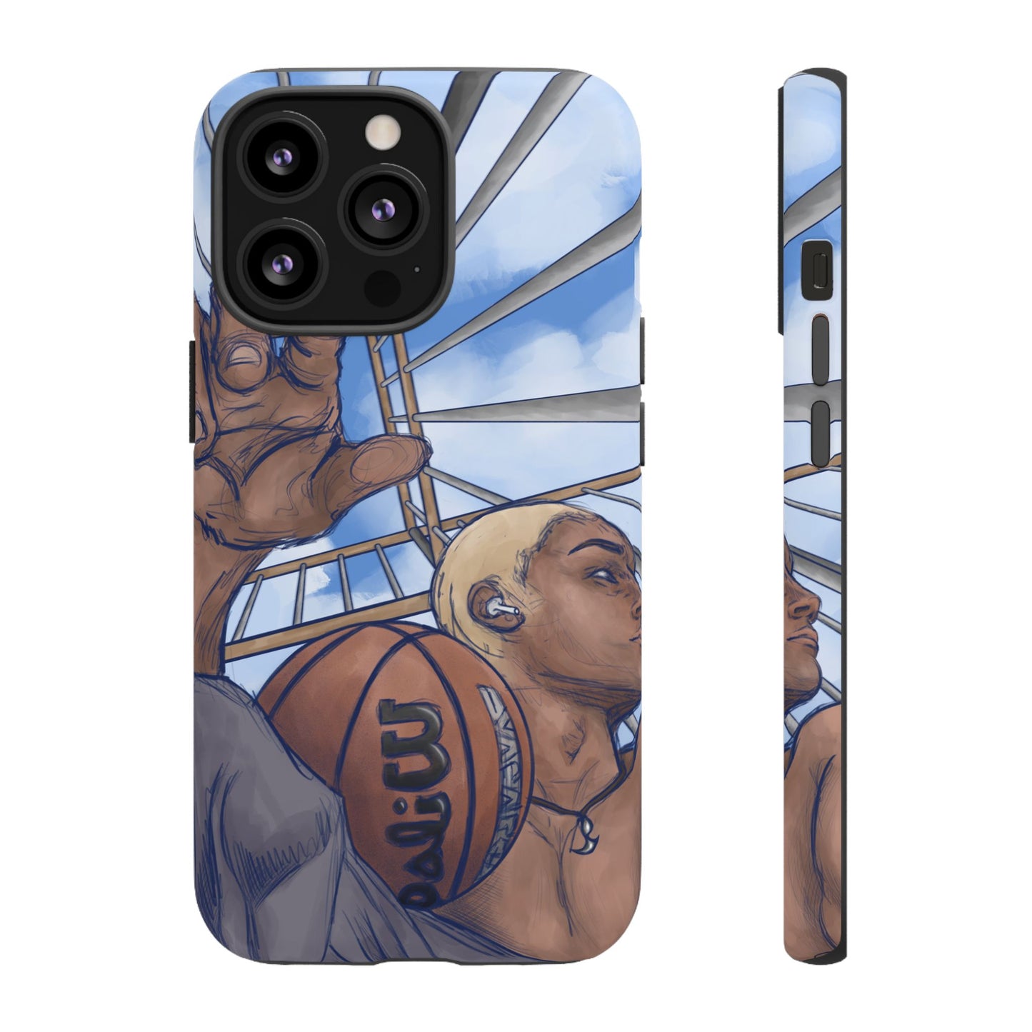 "Courtside Vibes" - natis_art_