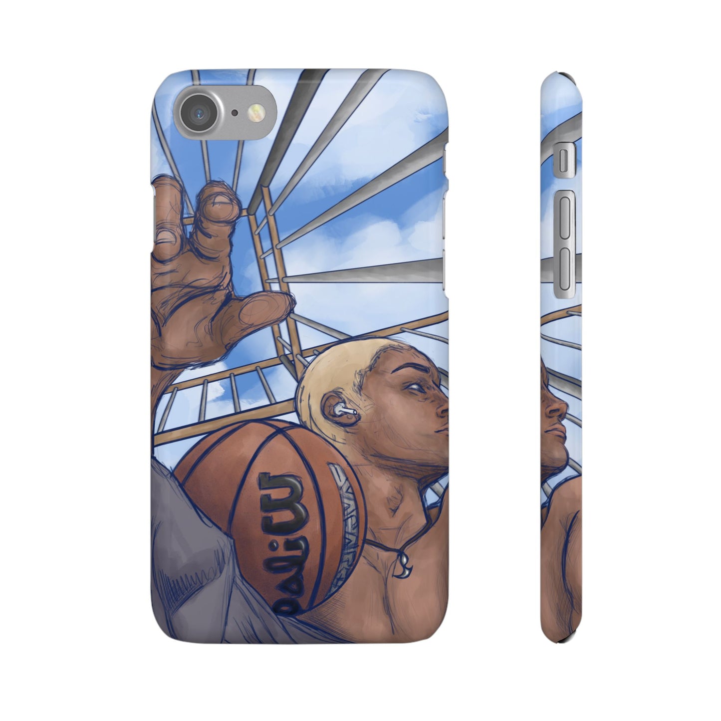 "Courtside Vibes" - natis_art_