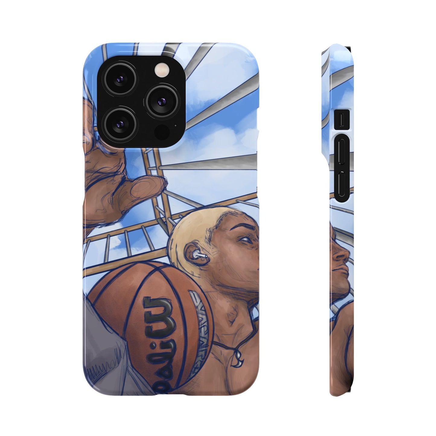 "Courtside Vibes" - natis_art_