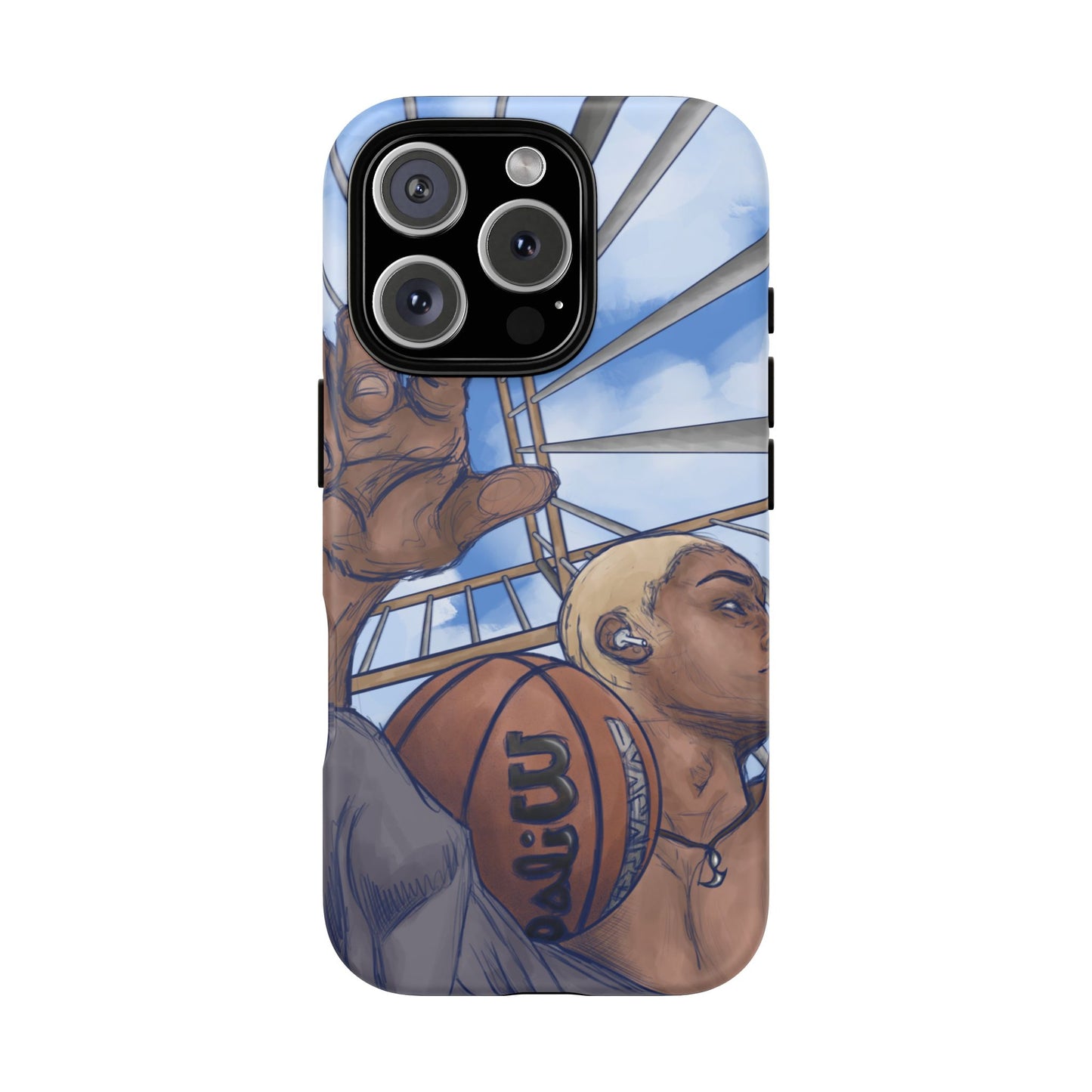 "Courtside Vibes" - natis_art_