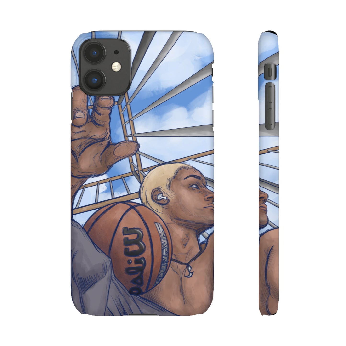 "Courtside Vibes" - natis_art_