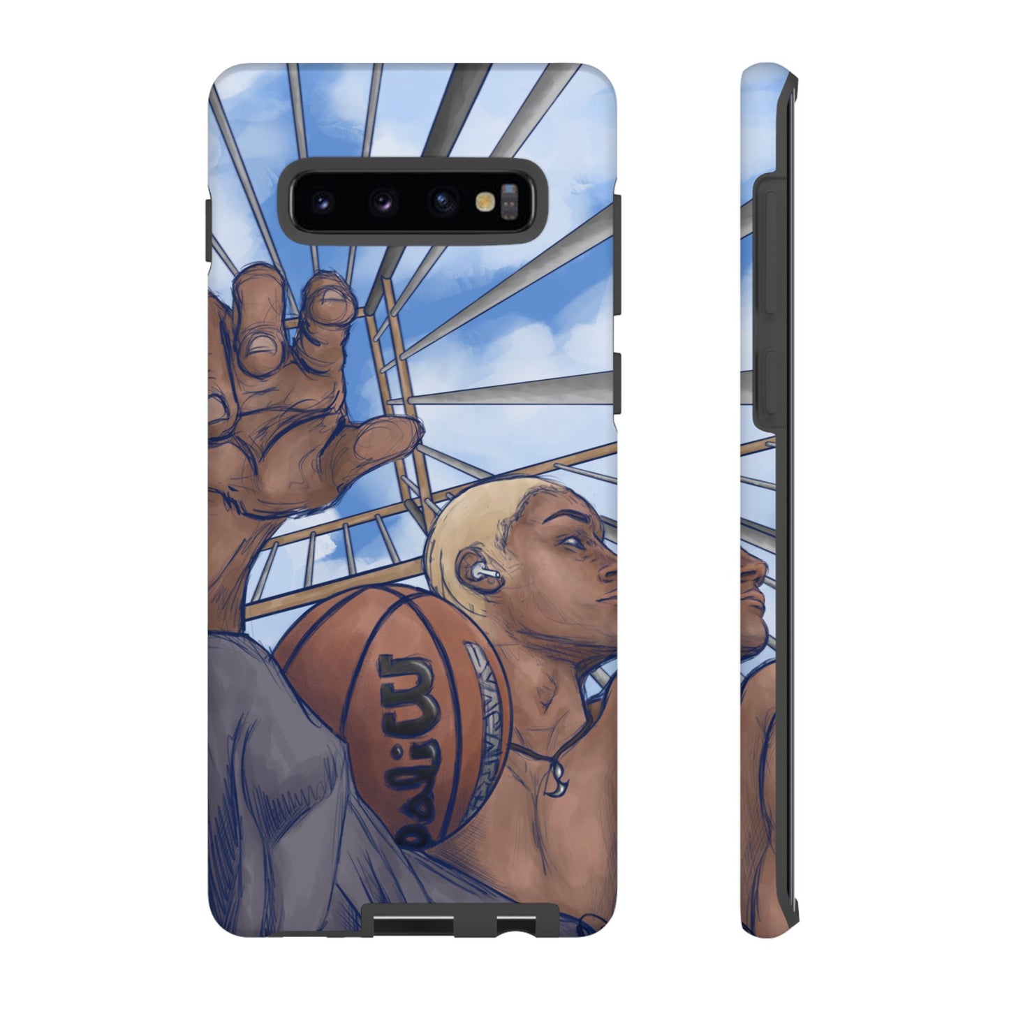 "Courtside Vibes" - natis_art_