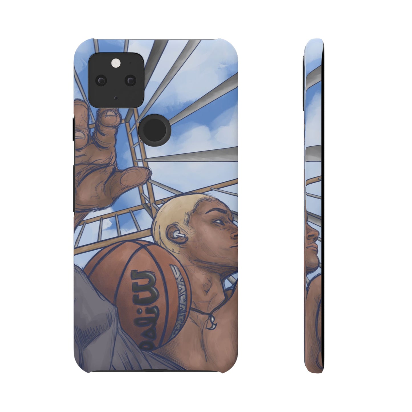 "Courtside Vibes" - natis_art_